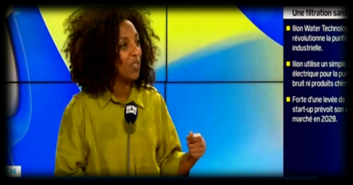 Ilion Water : une nouvelle technologie de purification de l'eau plus efficace selon BFM Business