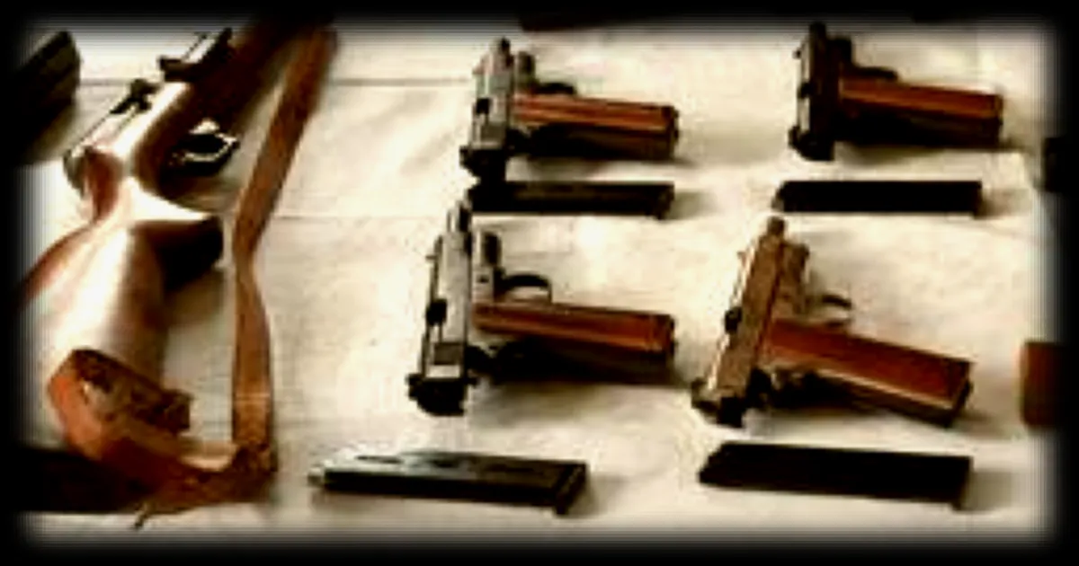 Importante saisie d'armes et d'argent liquide chez un brocanteur du Calvados