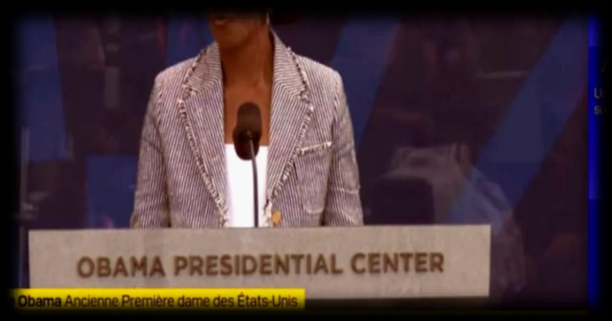 Inauguration du musée présidentiel Obama à Chicago : Michelle Obama rend hommage à l’héritage de son mari