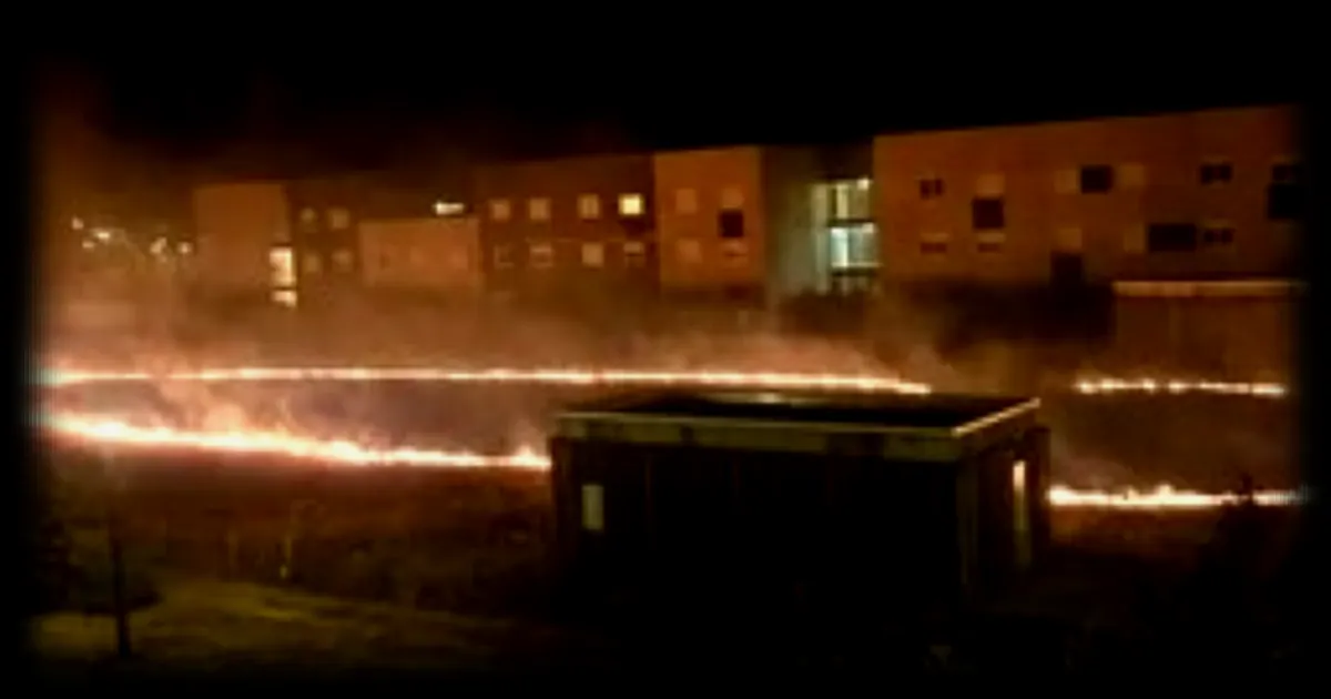 Incendie à Angers : un départ de feu sur la tranchée couverte du tunnel de l'A11