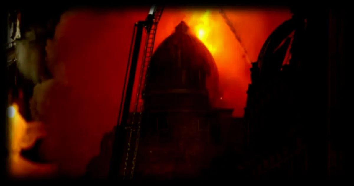 Incendie à Glasgow : un bâtiment historique détruit, le trafic ferroviaire interrompu