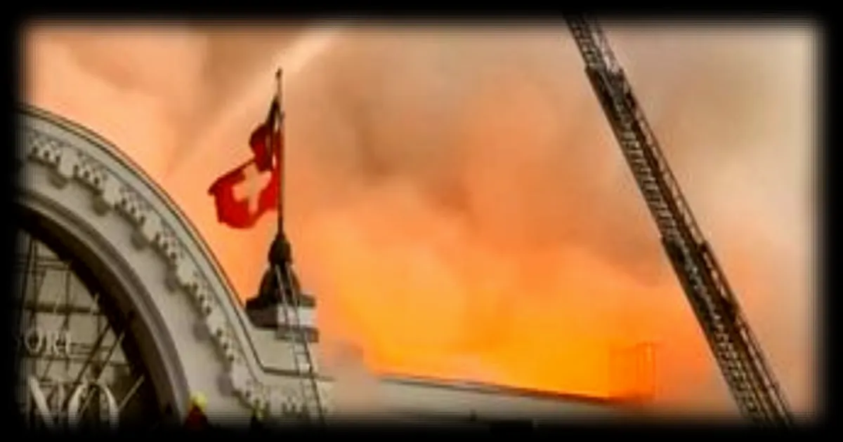 Incendie au casino d'Évian : les dégâts sont importants, mais la coupole historique a été sauvée