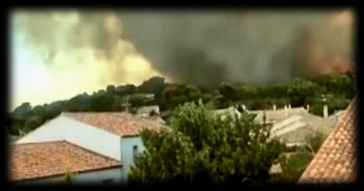Incendie dans le Gard : des habitants impuissants face à l'avancée des flammes