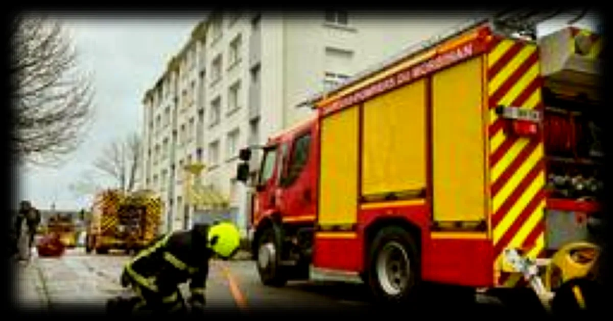 Incendie dans une résidence à Vannes : cinq personnes évacuées dont un bébé