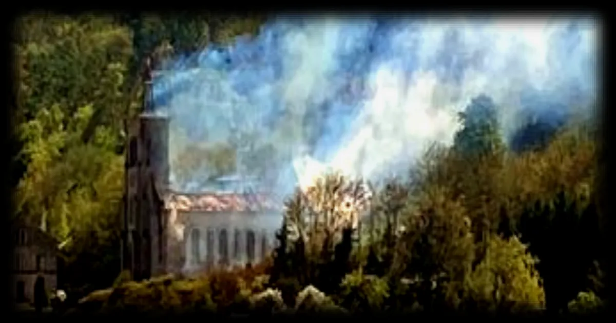 Incendie de l'église de Montenach : les dégâts sont considérables