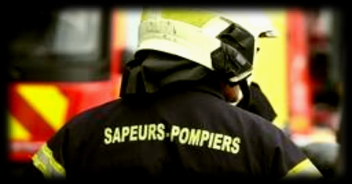 Incendie d'un hangar agricole de 400 m² à Conlie : une intervention des pompiers mobilise 20 militaires du feu