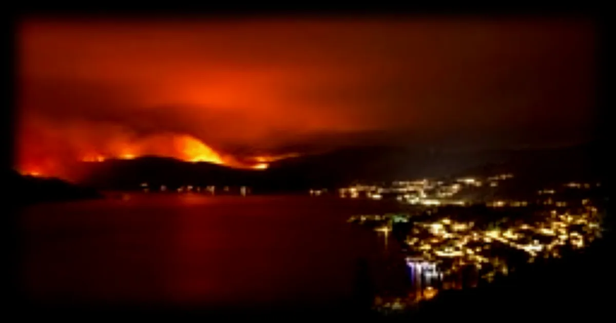 Incendie en Colombie-Britannique : plus de 20 000 personnes évacuées