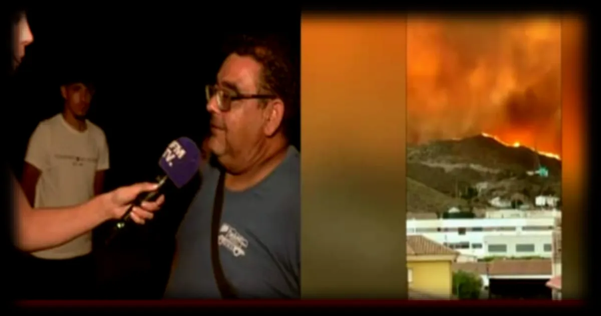 Incendie en Espagne : les habitants de Los Gallardos inquiets après avoir dû abandonner leur habitation