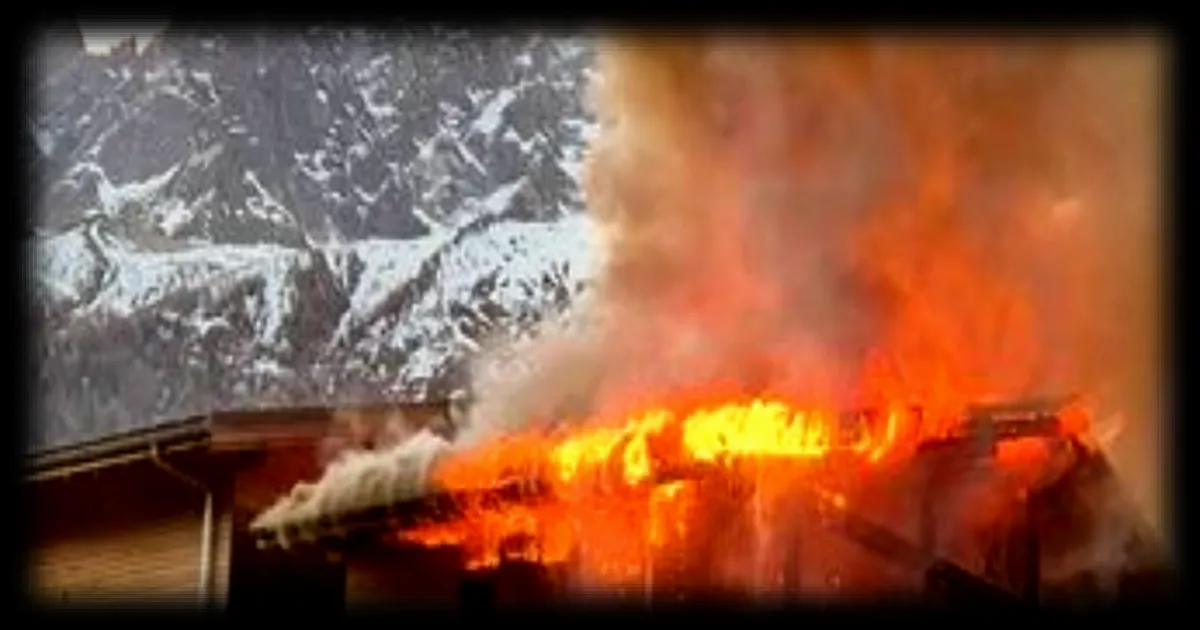 Incendie meurtrier à Chamonix : un septuagénaire perd la vie et 36 personnes évacuées en urgence
