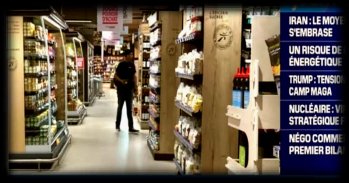Inflation stable dans les supermarchés avec des négociations sous tension