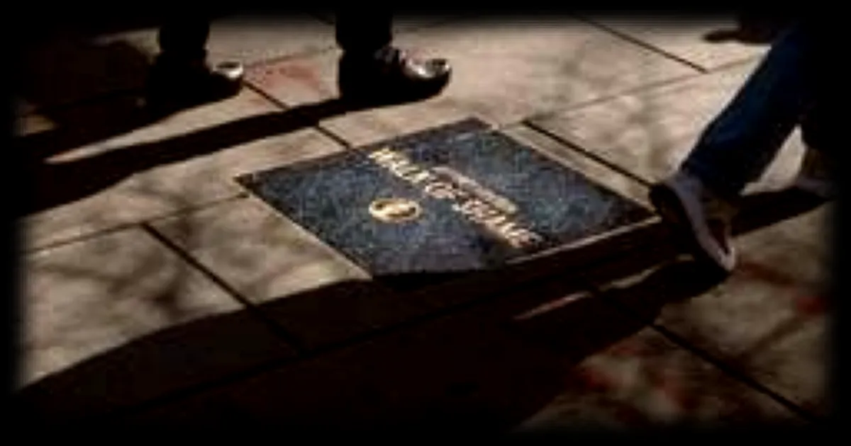 Installation d'un 'Walk of Shame' en proximite de la Maison Blanche en lien avec l'affaire Epstein