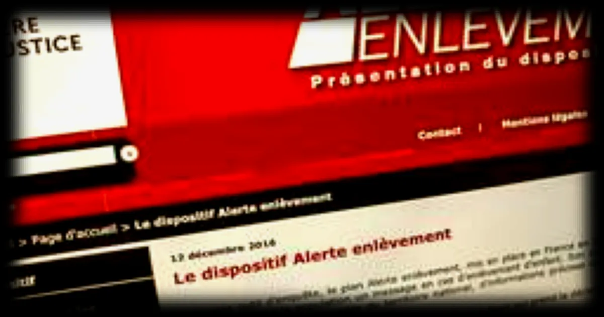 Intégration prochaine de l'outil FR-ALERT au dispositif Alerte Enlèvement selon Ouest France à la une