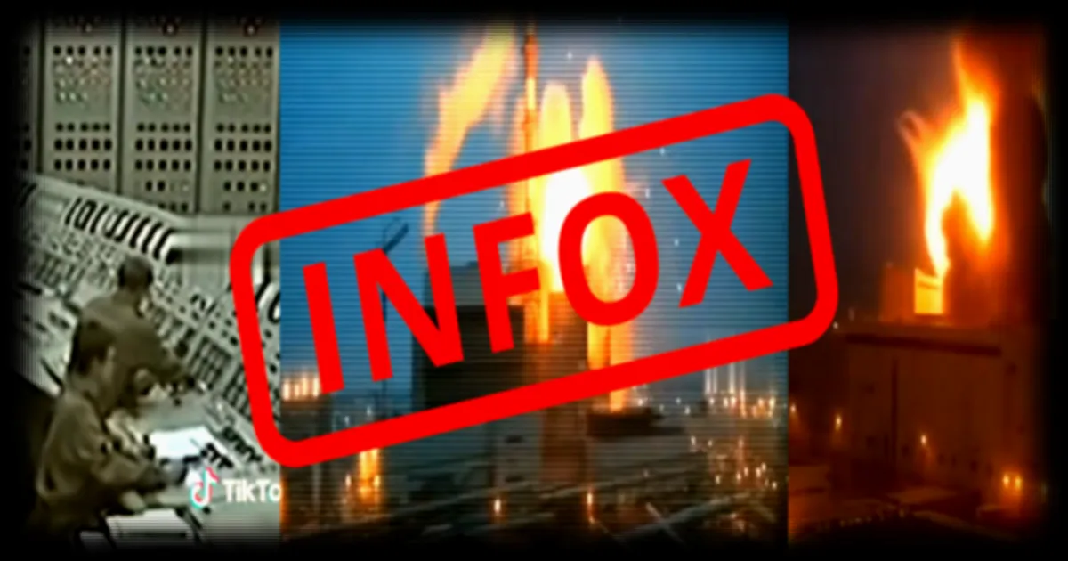 Intelligence artificielle: fausse video circulant sur l'explosion de Tchernobyl