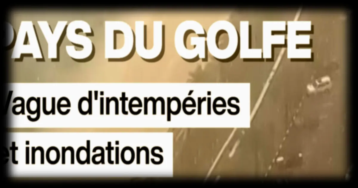 Intempéries et inondations frappent les Pays du Golfe : Dubaï, Charjah et le sud-ouest de l'Iran touchés