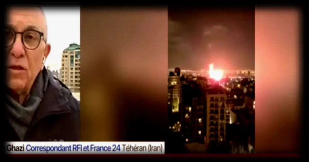 Israël mène des frappes à grande échelle sur Téhéran cette nuit