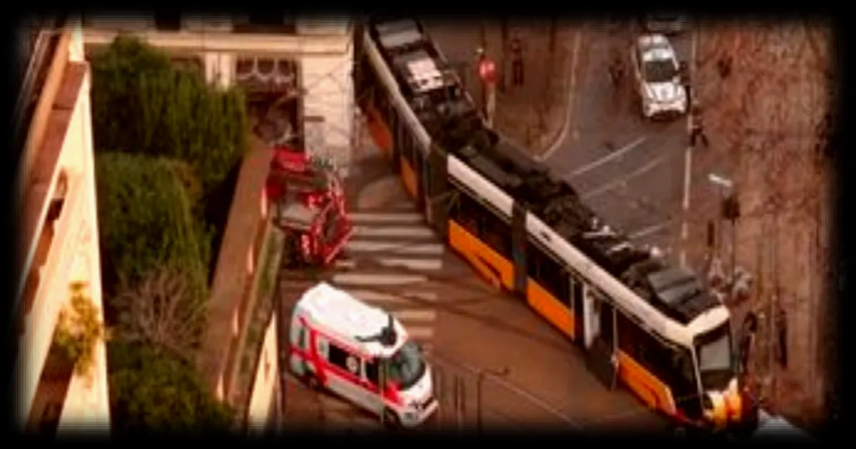 Italie : un accident de tramway à Milan fait deux morts et une quarantaine de blessés