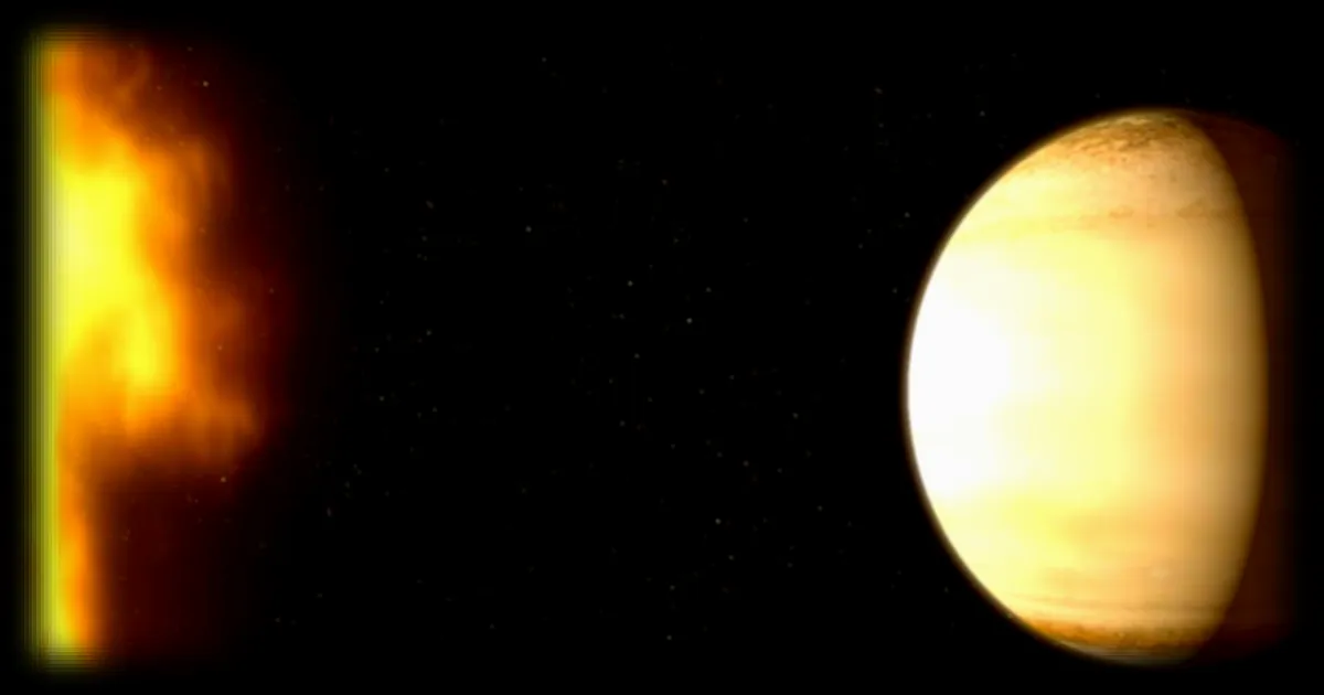 James-Webb détecte de l'eau semi-lourde dans l'atmosphère de l'exoplanète WASP-39 b