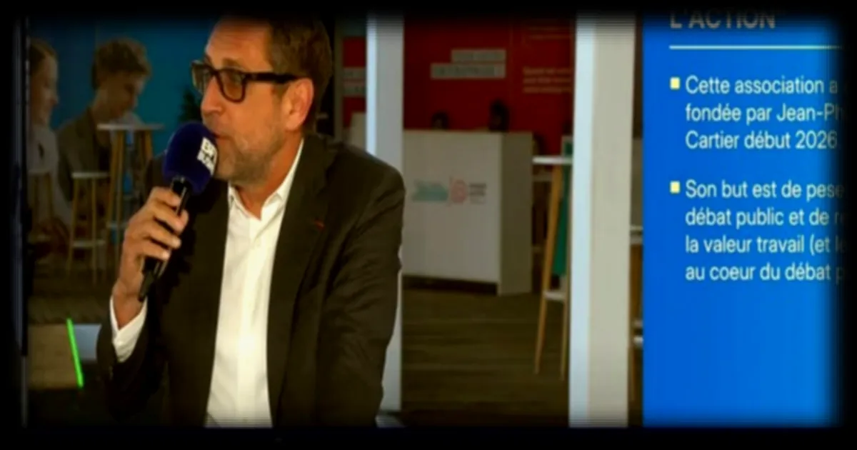 Jean-Philippe Cartier lance un mouvement pour influencer la présidentielle de 2027