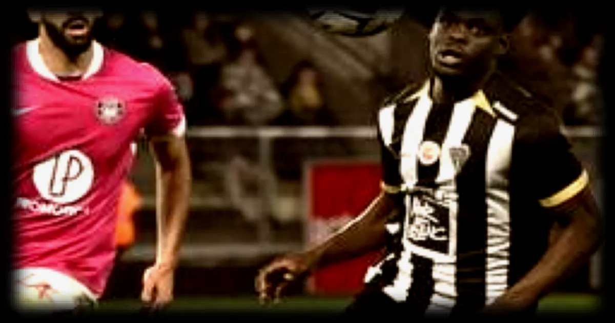 Jeunes espoirs de l'Angers Sco en Ligue 1 : Marius Louër et Lanroy Machine s'en sortent bien lors de leur première titularisation