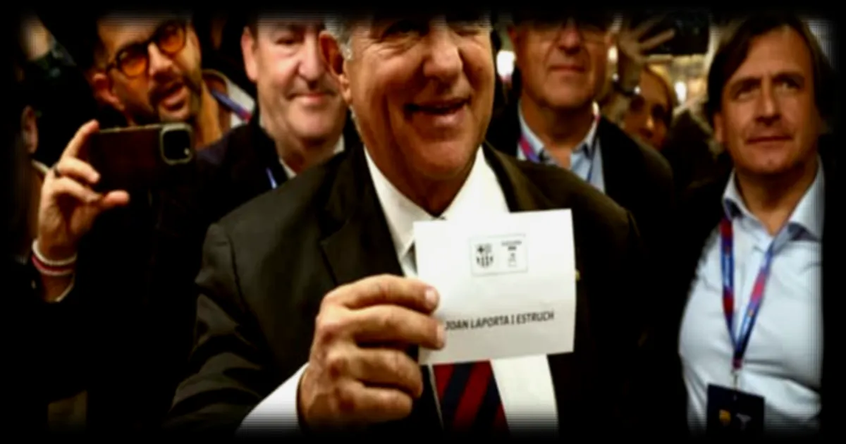 Joan Laporta réélu président du Barça avec une large avance