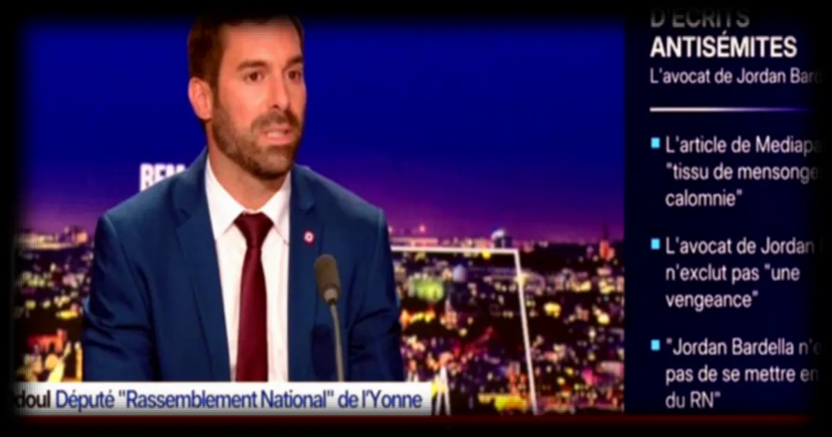 Jordan Bardella accusé d'écrits antisémites : les réactions du Rassemblement national