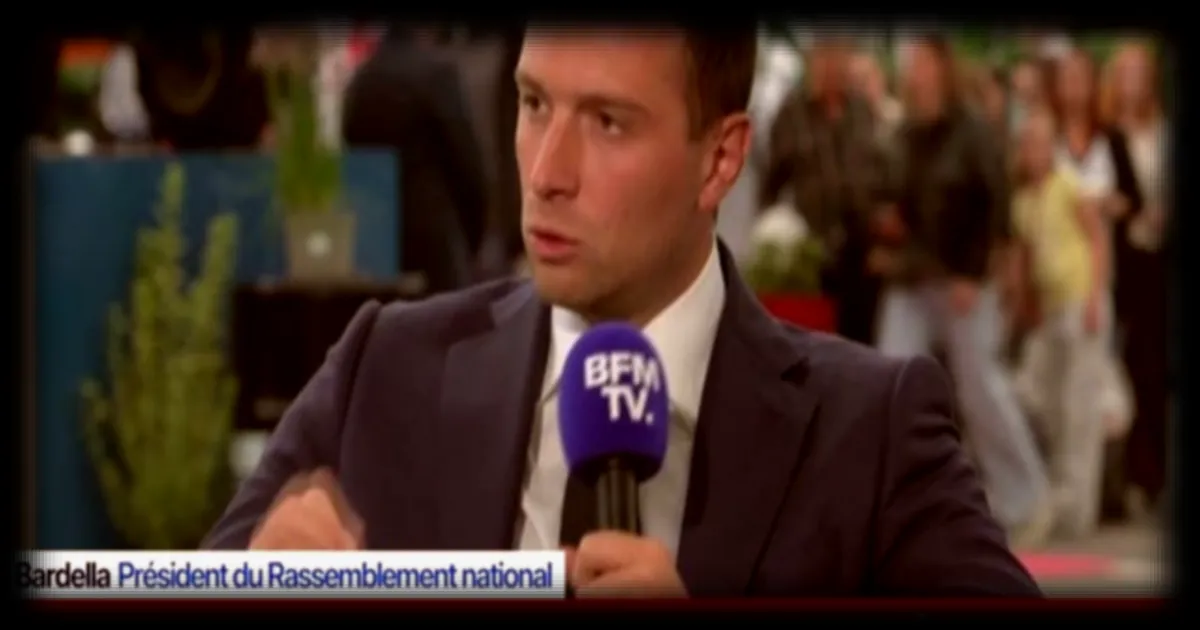 Jordan Bardella promet la suppression de 120 taxes et impôts en cas de nomination à Matignon