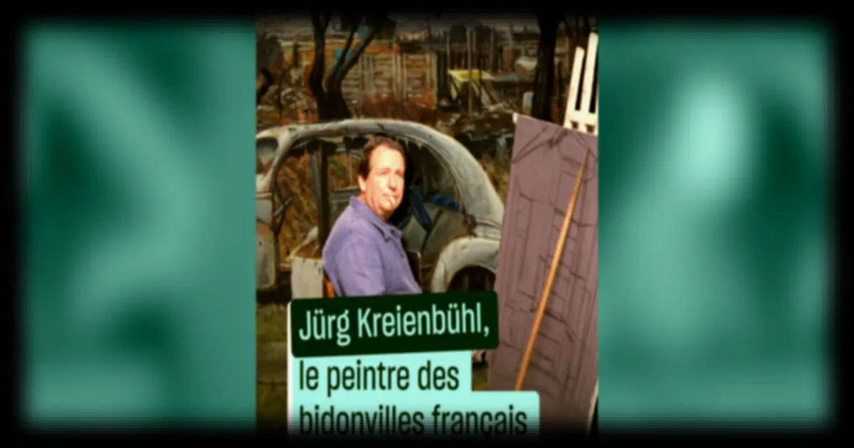 Jürg Kreienbühl, l’artiste qui a immortalisé les bidonvilles de la région parisienne dans les années 1960