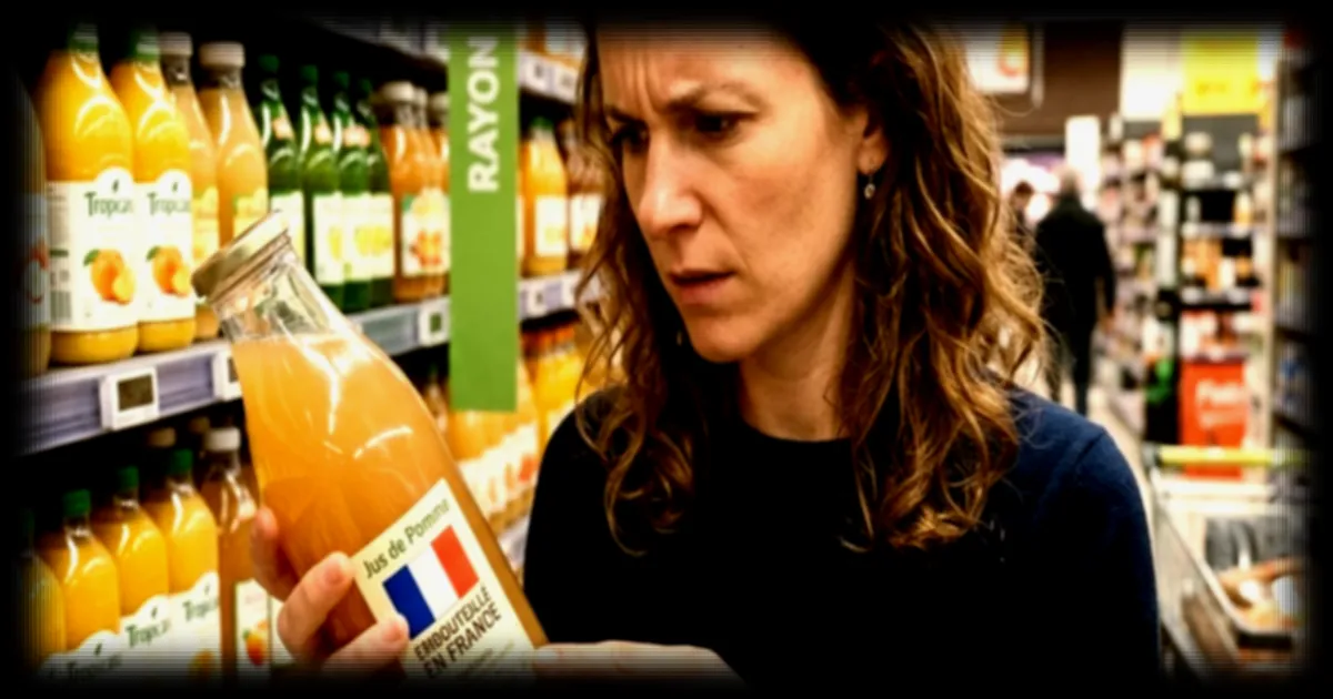 Jus de fruits : 60 Millions de consommateurs pointe du doigt un détail d’étiquette trompeur