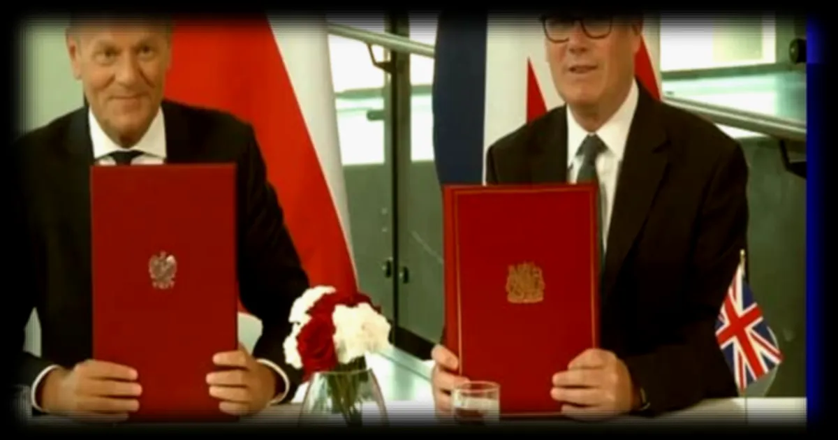 Keir Starmer et Donald Tusk officialisent un traité de sécurité face à l'agression russe en Europe