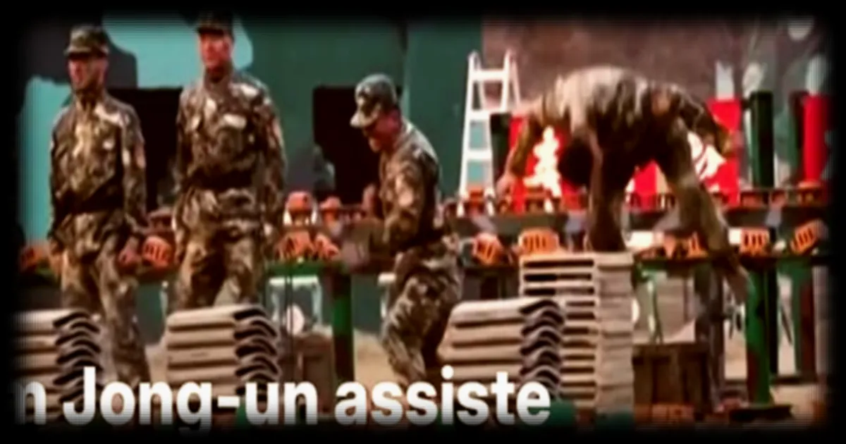 Kim Jong-un participe à un entraînement des forces spéciales en Corée du Nord