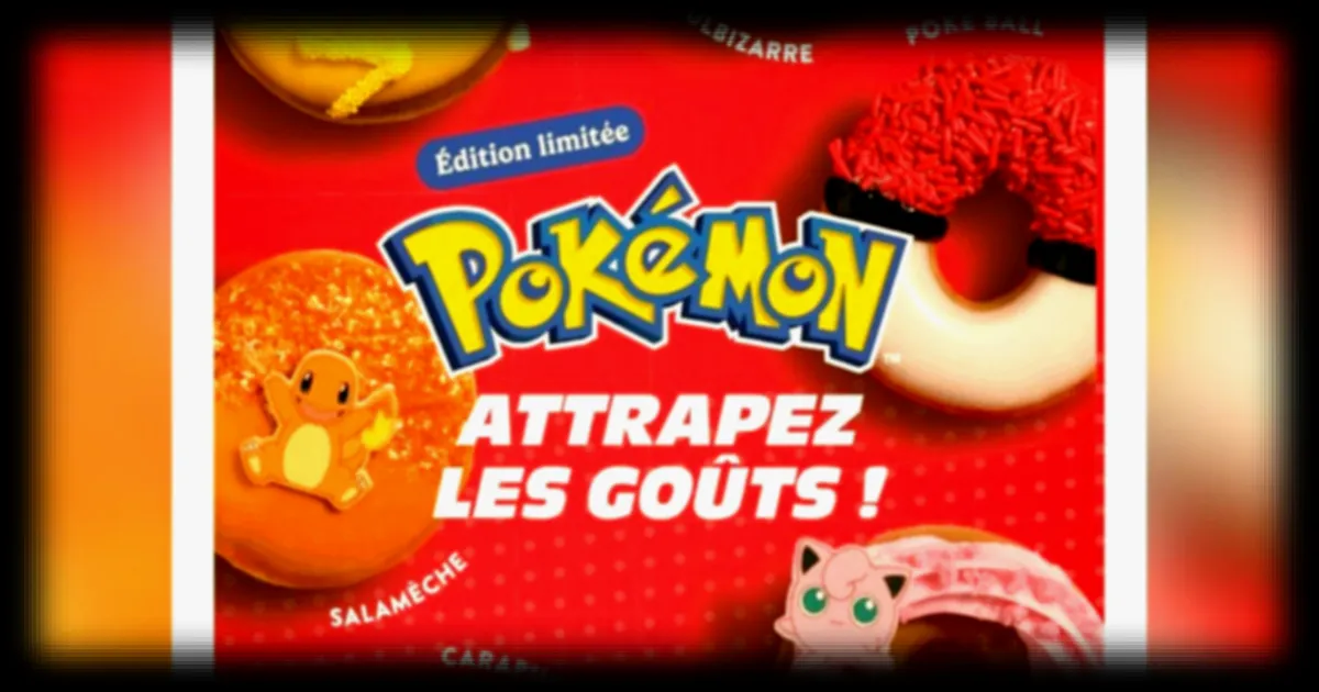 Krispy Kreme et Pokémon s’unissent pour une édition limitée de donuts inspirés des créatures emblématiques
