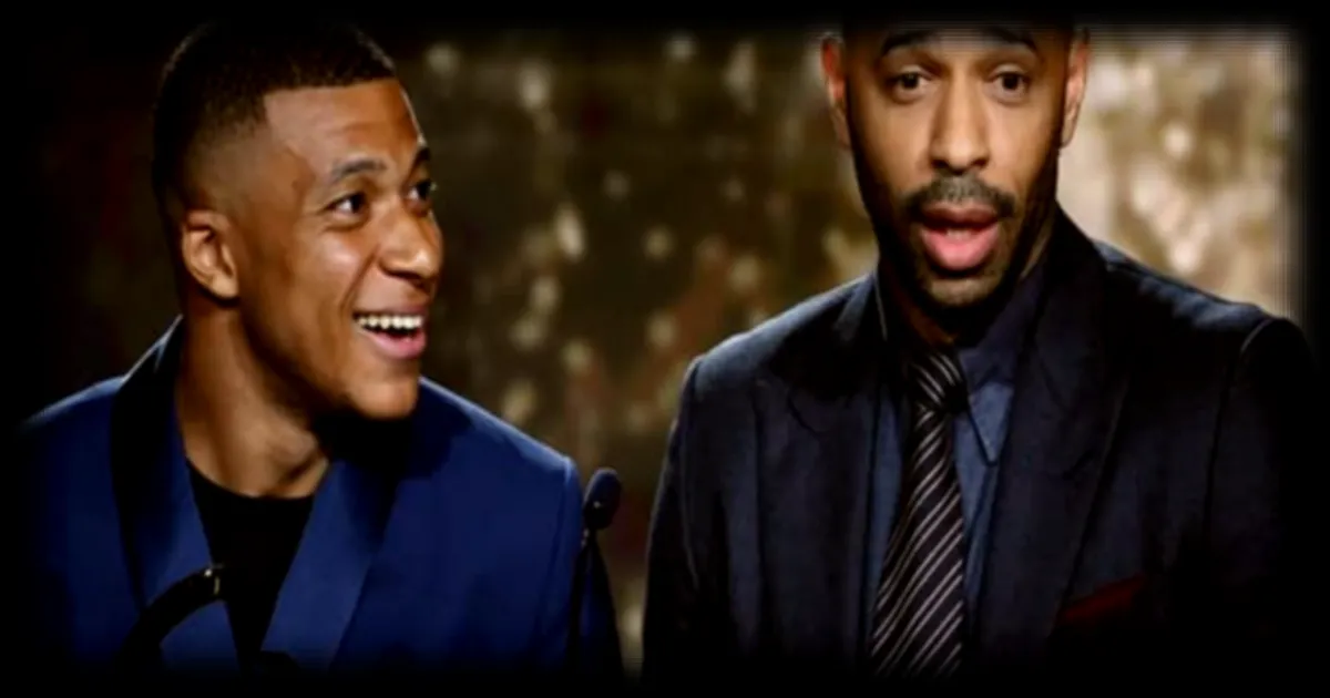 Kylian Mbappé réagit avec humour à la photo de musculature de Thierry Henry