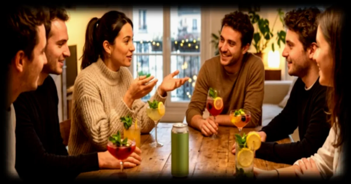 La boisson au THC : une alternative à l'alcool pour la Génération Z en 2024