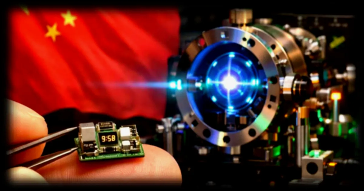 La Chine developpe une horloge atomique miniature, une avance technologique majeure selon Futura Sciences