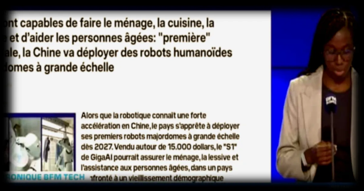 La Chine lance le premier déploiement à grande échelle de robots humanoïdes majordomes