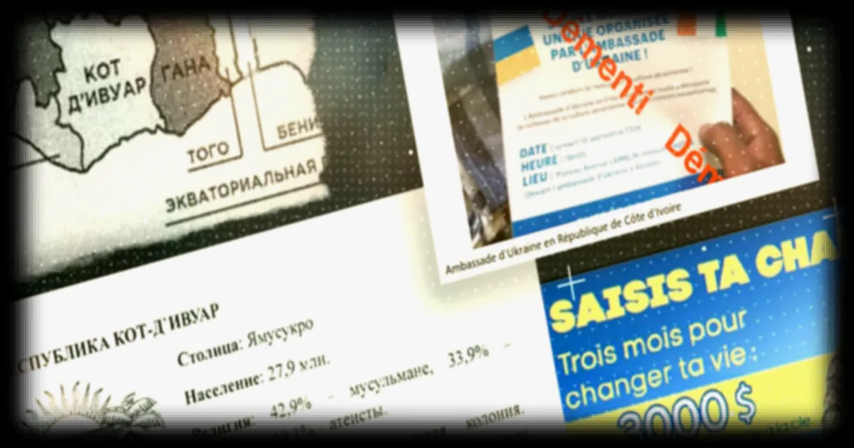 La « Compagnie » : un réseau d'influence russe qui propage la désinformation en Côte d'Ivoire