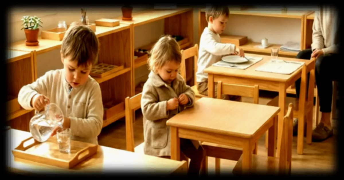 La compétence clé acquise par les enfants dans une école Montessori