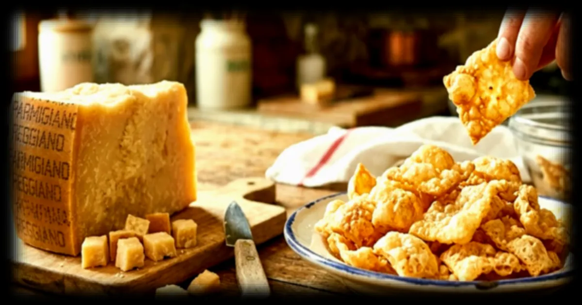 La croûte de parmesan, ce résidu méconnu qui devient un en-cas prisé en Italie