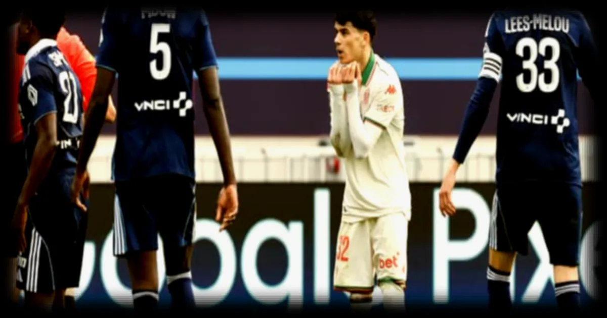 La décision de la LFP de retirer le carton jaune à Kaïl Boudache saluée par l'OGC Nice