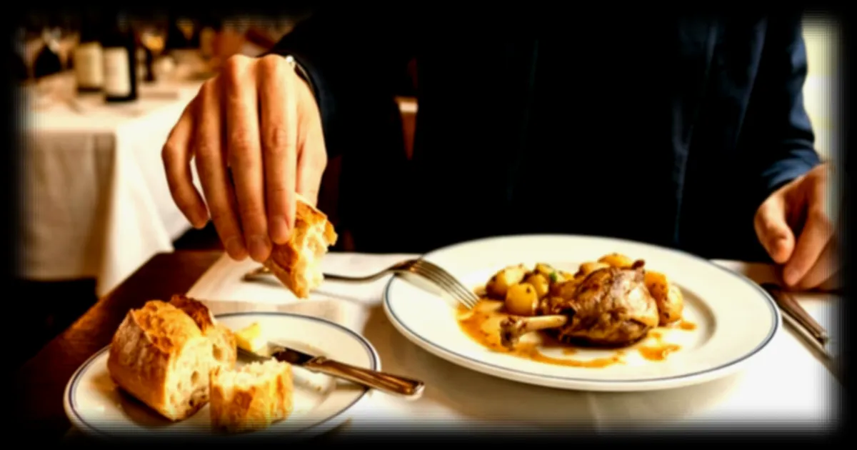 La facon de couper le pain peut-elle vous faire paraitre impoli lors d'un diner chic ?