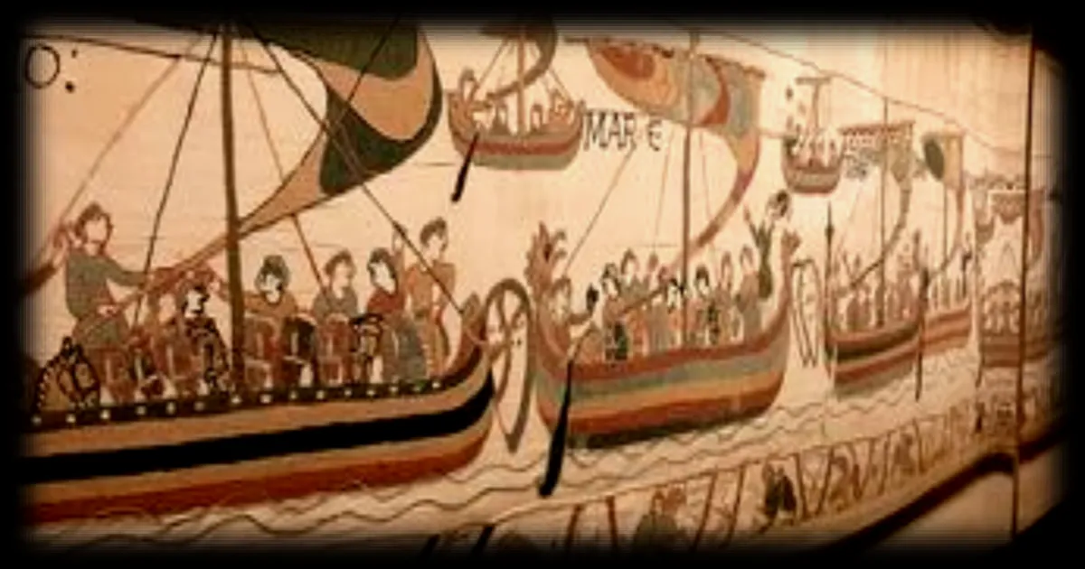 La famille Guillot reconstruit un morceau manquant de la tapisserie de Bayeux