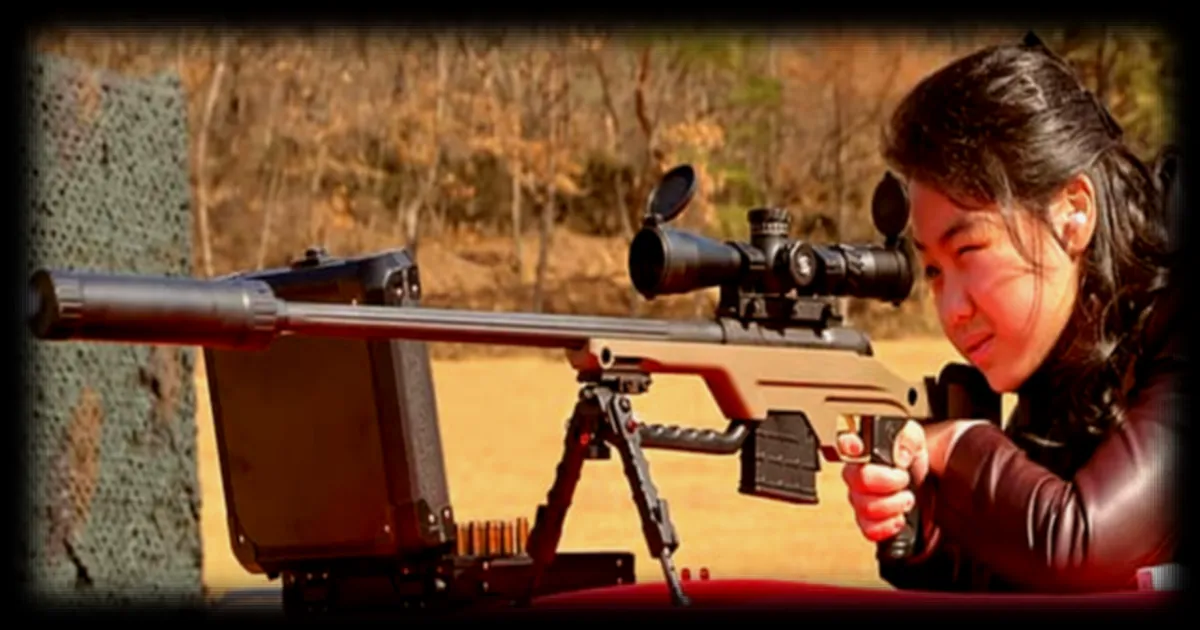 La fille de Kim Jong-un, Kim Ju Ae, photographiée en train de tirer au fusil, alimentant les spéculations sur sa succession