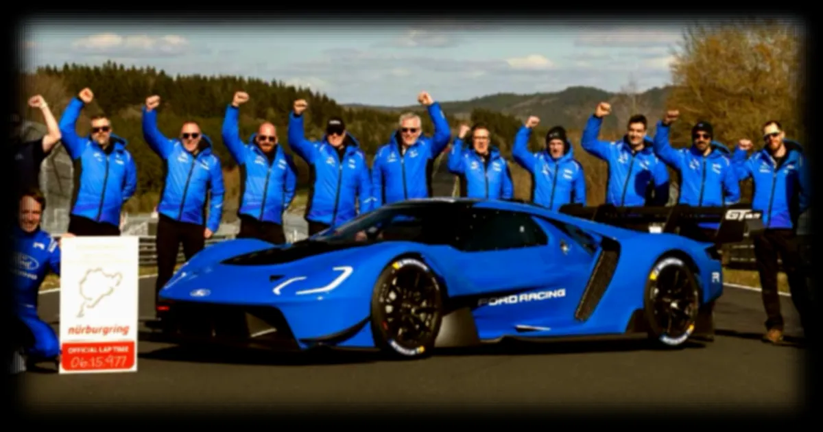 La Ford GT Mk IV bat un record au Nürburgring