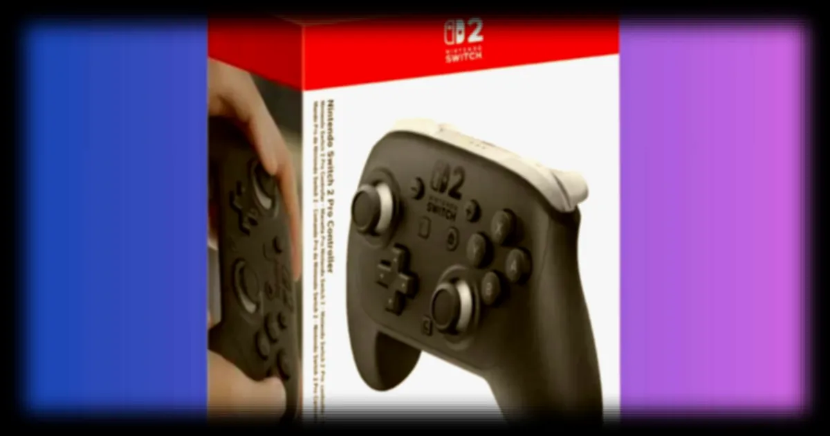La manette Pro 2 pour Nintendo Switch 2 disponible chez Rakuten : confort et précision au meilleur prix