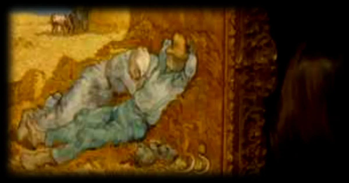 La Méridienne de Van Gogh : une explosion de couleurs pour une scène de repos