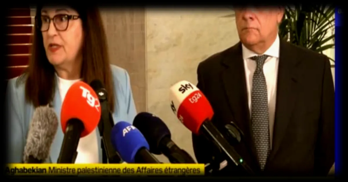 La ministre palestinienne des Affaires étrangères demande l'application du droit international envers Israël