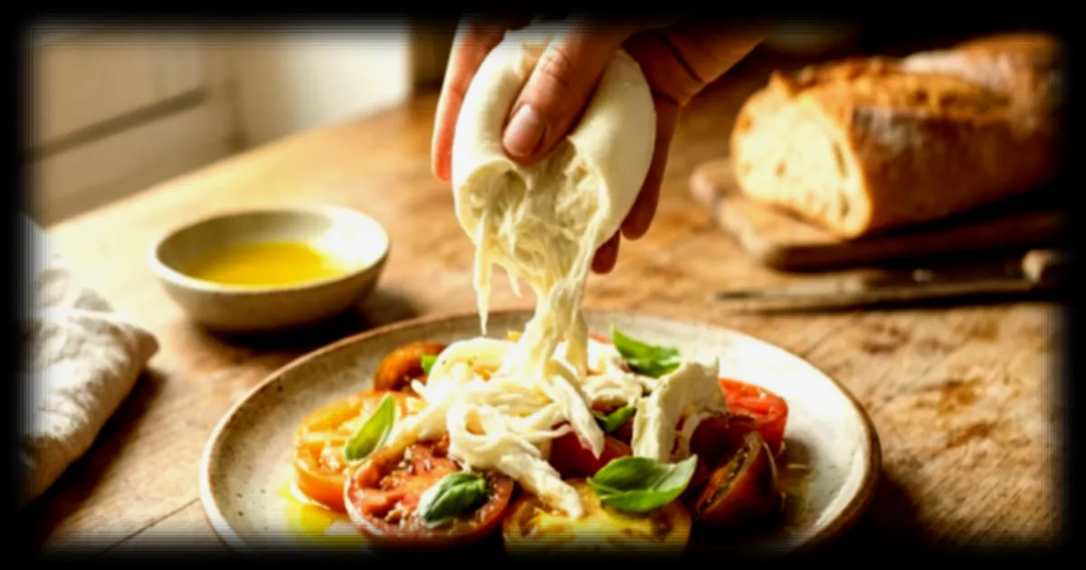 La mozzarella, un fromage souvent mal apprécié en raison d'une erreur de température