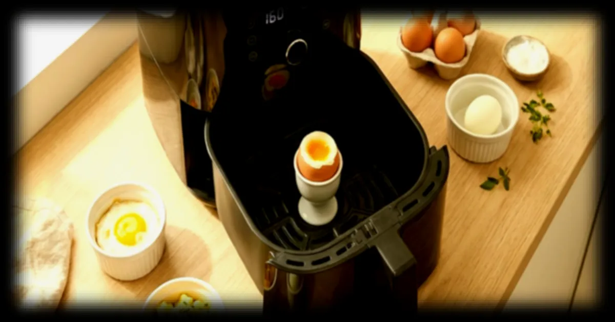La nouvelle technique pour cuire des œufs a l'Airfryer selon Top Santé