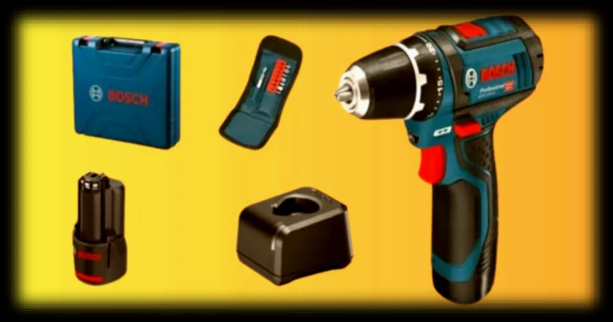 La perceuse-visseuse Bosch GSR 12V-15 en promo chez Cdiscount