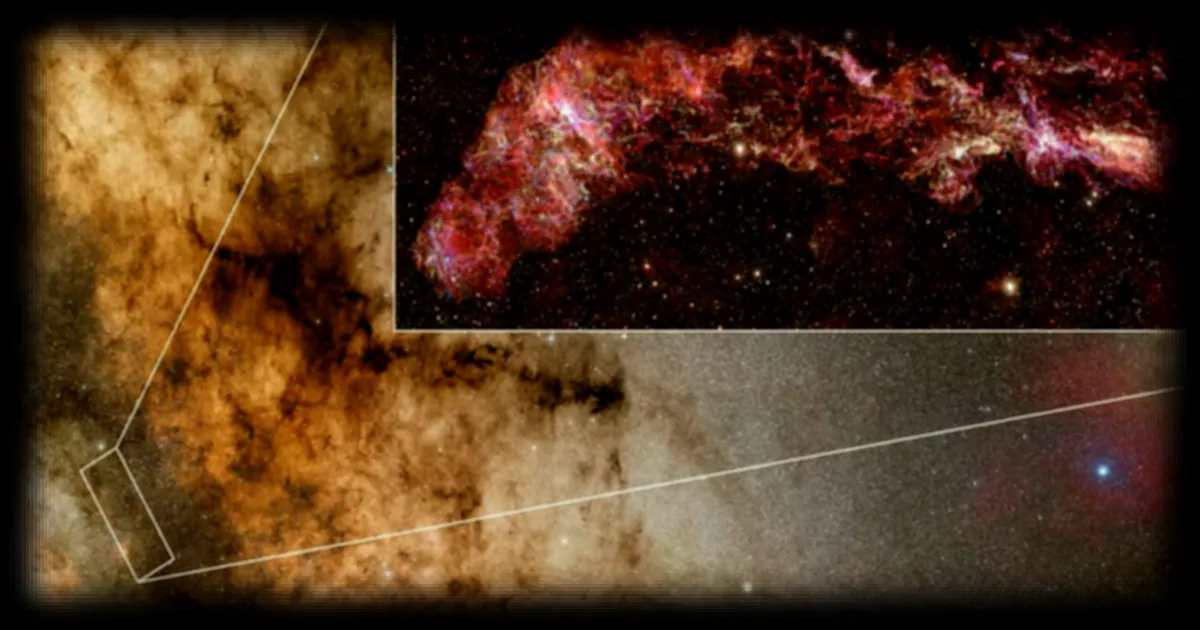 La plus grande image jamais produite par Alma révèle le cœur chaotique de la Voie lactée